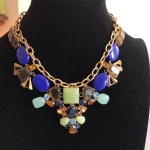 J crew gemstone necklace